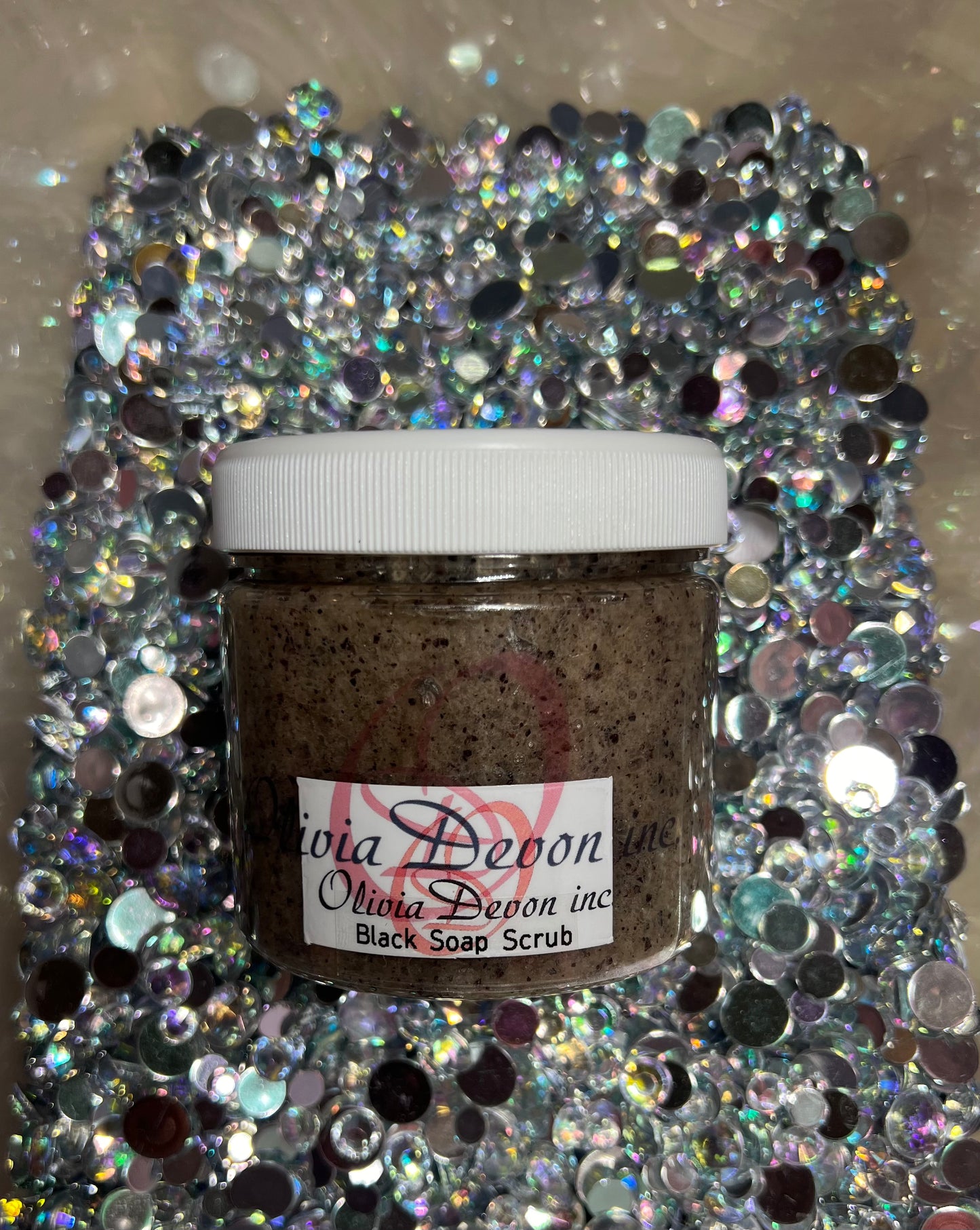 Black Soap Body Scrub 1 (8oz)