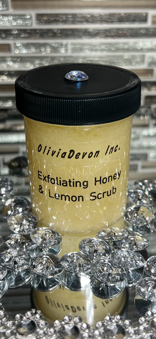 Exfoliating Honey and Lemon Scrub (4oz)